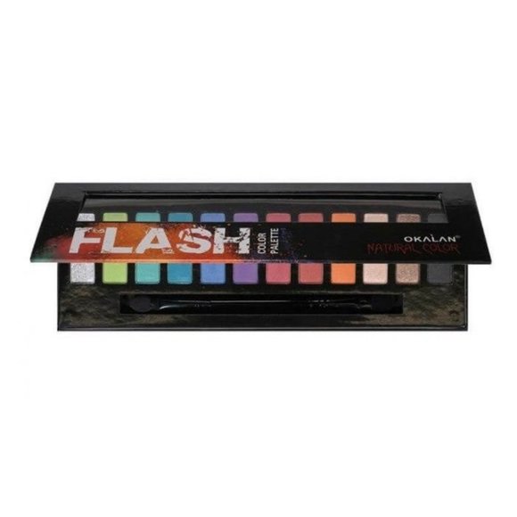 12 Color Flash Natural Color Makeup Eyes - Picture 2 of 3